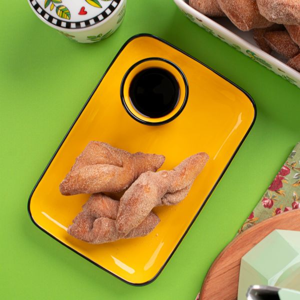 Conjunto de 2 Copos para Expresso Cocoricó Egan Italy - Amarelo