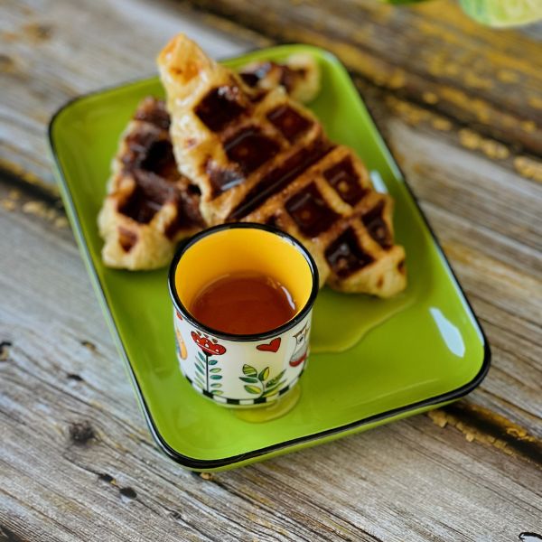 Conjunto de 2 Copos para Expresso Cocoricó Egan Italy - Amarelo