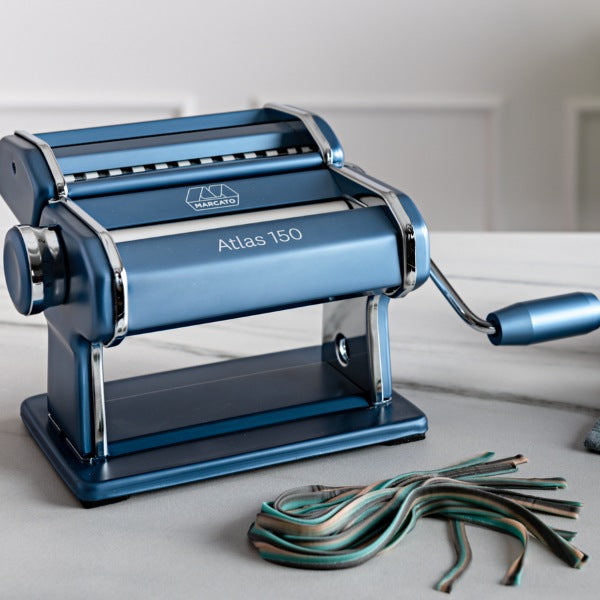Máquina de Macarrão Atlas 150 Marcato - Azul Pastel