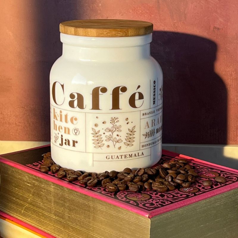 Pote de Vidro Café Vitoriana
