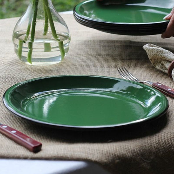 Prato Raso Esmaltado - Verde