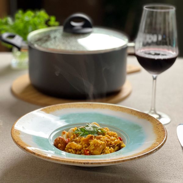 Prato para Risoto & Massa Oceano
