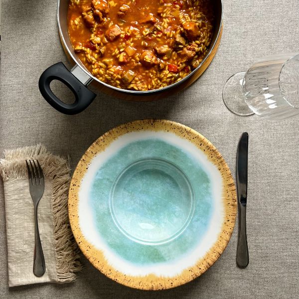 Prato para Risoto & Massa Oceano