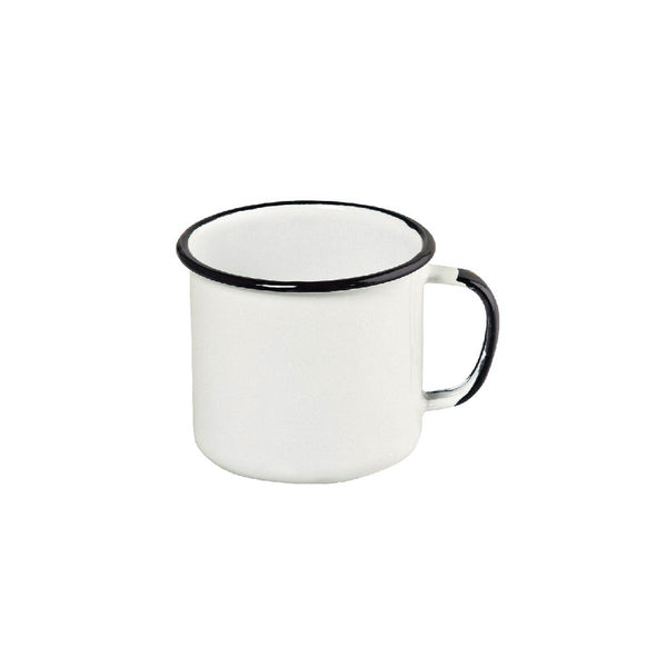 Caneca Esmaltada Branca - 370 ml
