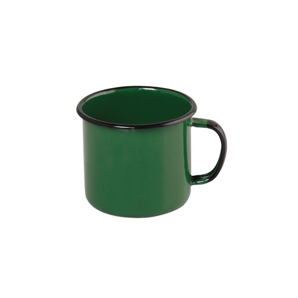 Caneca Esmaltada Verde - 370 ml