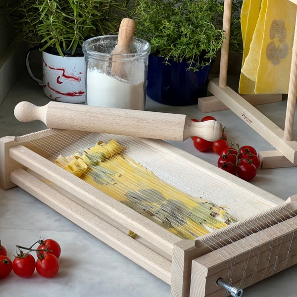 Cortador de Massa para Spaghetti Chitarra - Feito na Itália