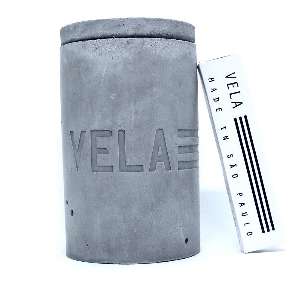 Vela Concreto Palmarosa - VELA_madeinsãopaulo
