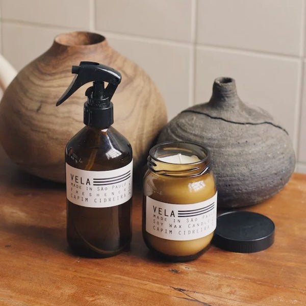 Vela Capim Cidreira - Linha Casual VELA_madeinsãopaulo