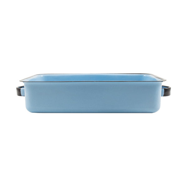 Travessa Esmaltada Azul Vintage - 18 cm