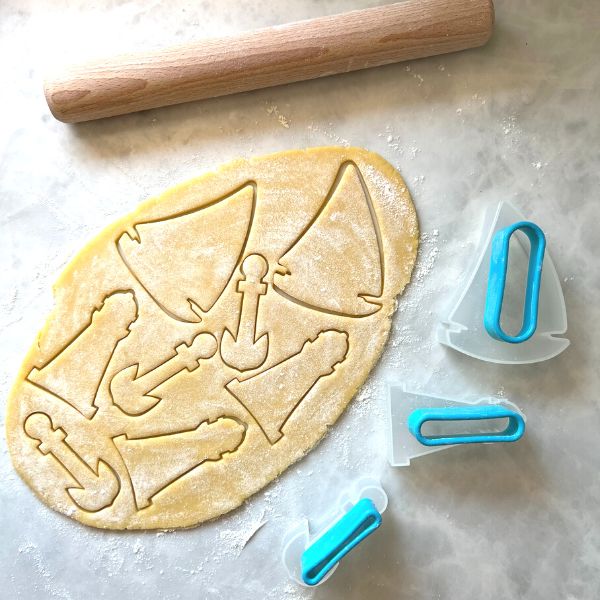 Molde para Biscoitos Náutica Cuisipro - 3 peças