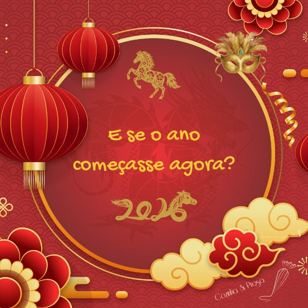 E se o ano começasse agora?