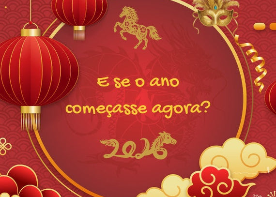 E se o ano começasse agora?