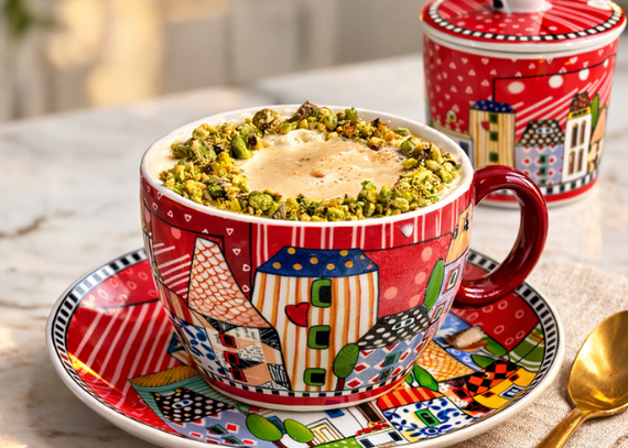 Diga-me, é sobremesa ou bebida?