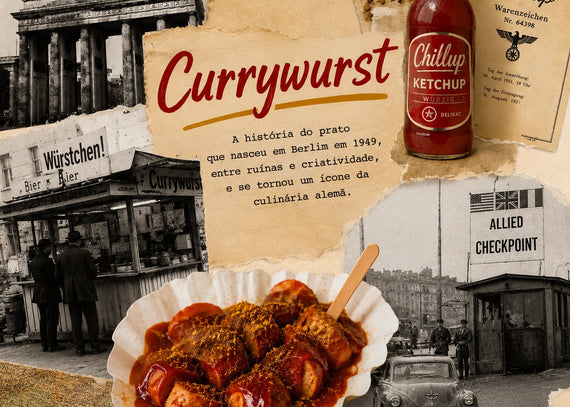 Antes do Muro de Berlim, veio o currywurst