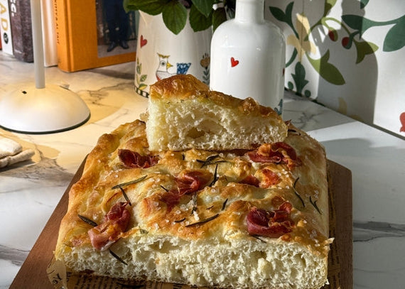 Receita Focaccia Rápida