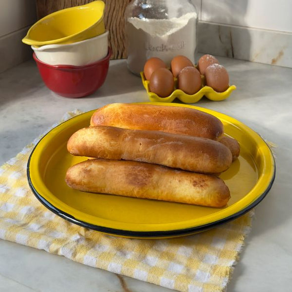 Pão para Cachorro Quente Caseiro