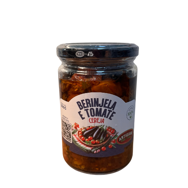 Antepasto Berinjela e Tomate Cereja Artigiani Della Cucina - 300 g