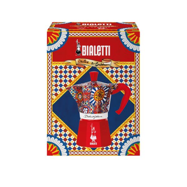 Cafeteira Italiana Moka Dolce & Gabbana – 6 xícaras