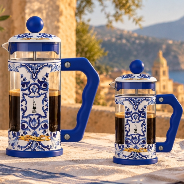 Cafeteira French Press Dolce&Gabbana Mediterranean Blue - 1 litro