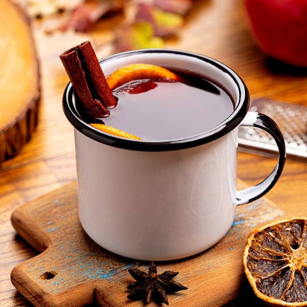Caneca Esmaltada Branca - 370 ml