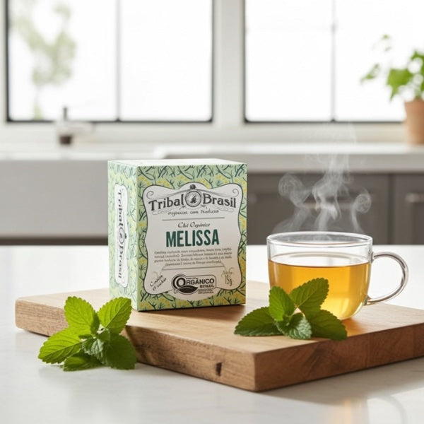 Chá de Melissa Orgânico Tribal - Sachês