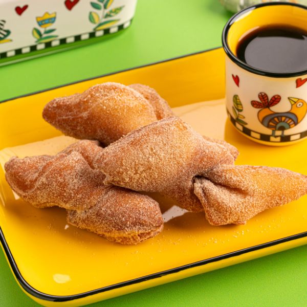 Bandeja de Porcelana Egan Italy - Amarela