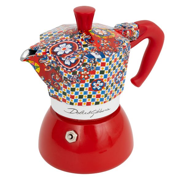 Cafeteira por Indução Moka Induction Dolce & Gabbana – 4 xícaras