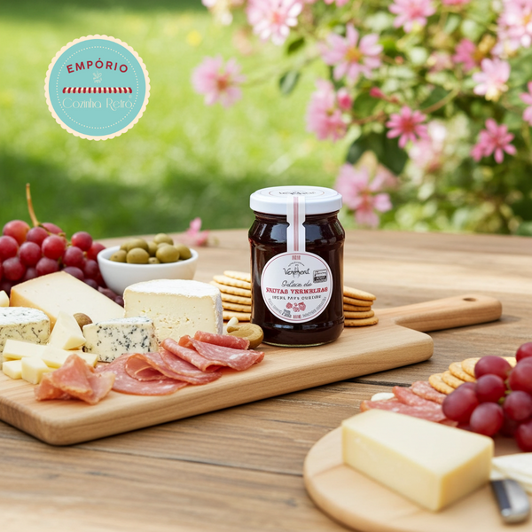 Geleia de Frutas Vermelhas Vermont 230 g - Ideal para queijos