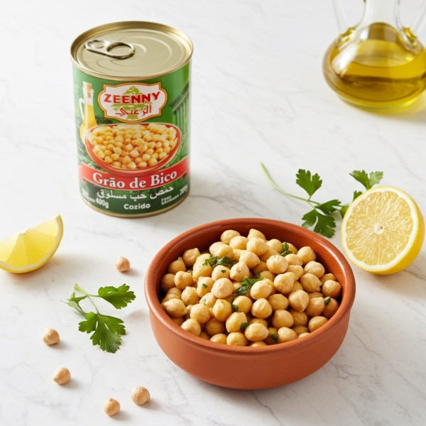 Grão de Bico Cozido Zeenny - 400 g
