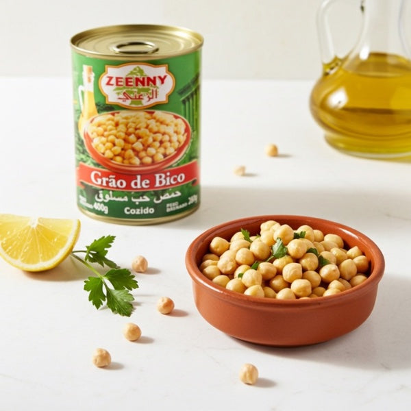 Grão de Bico Cozido Zeenny - 400 g