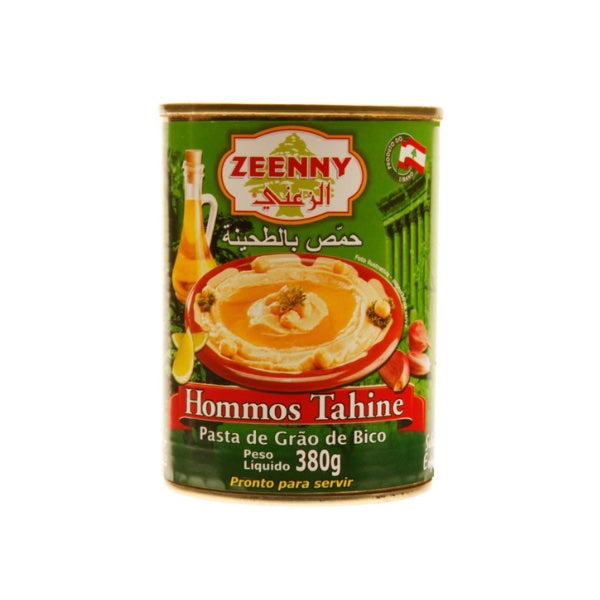 Hommos Tahine Zeenny - Pasta de Grão de Bico - 380 g