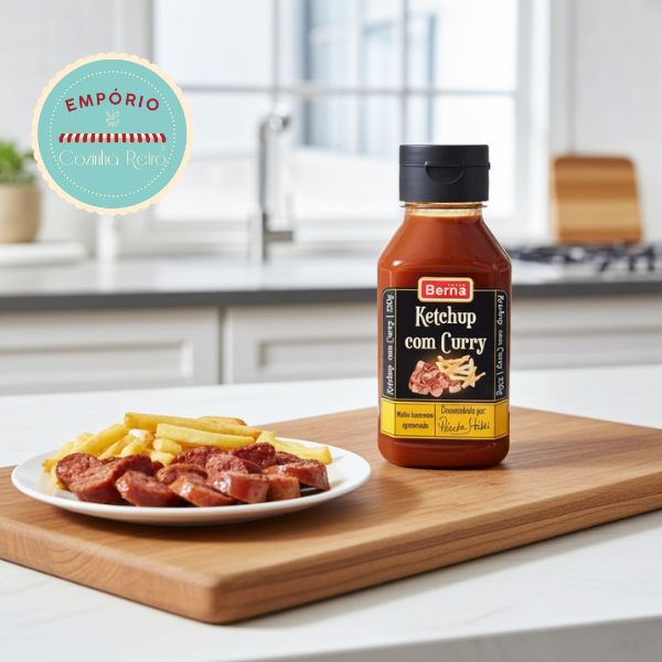 Ketchup com Curry Berna - 230 g