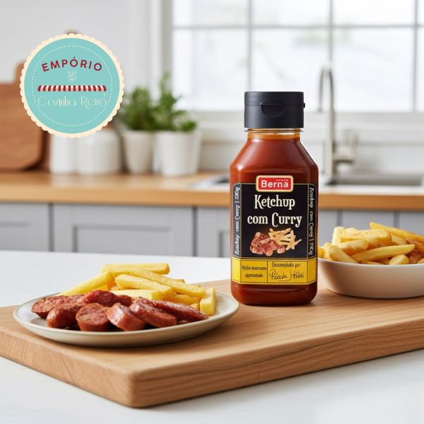 Ketchup com Curry Berna - 230 g