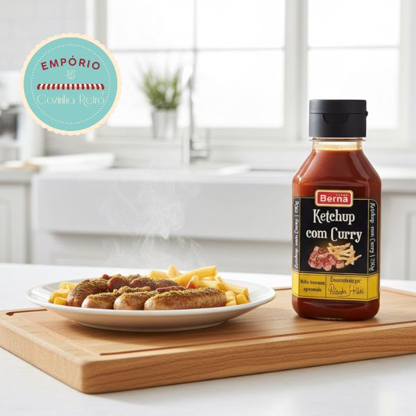 Ketchup com Curry Berna - 230 g