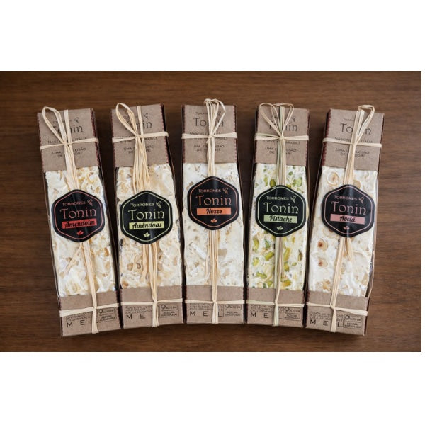 Kit Degustação 5 Torrones Artesanais Premium Tonin