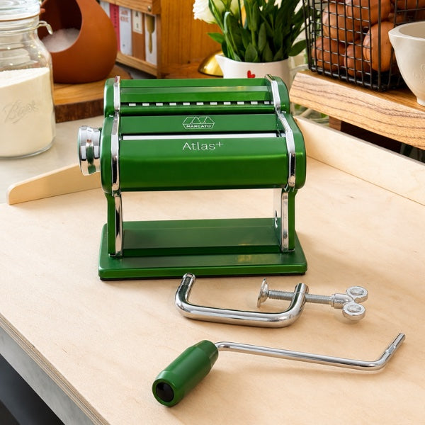 Máquina de Macarrão Atlas 150 PLUS Marcato - Verde (novo modelo)