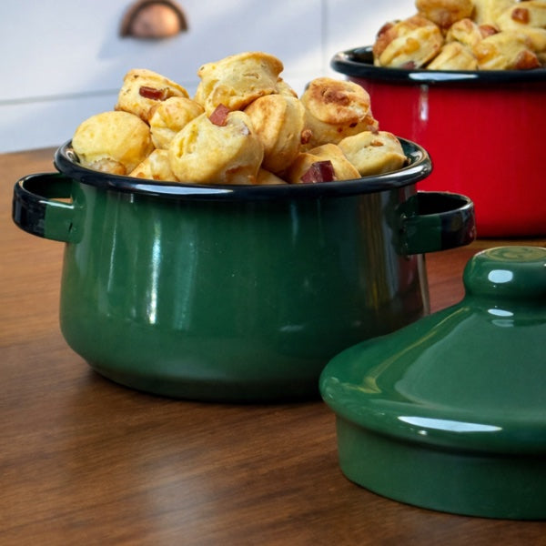 Mini Caçarola Esmaltada - Verde