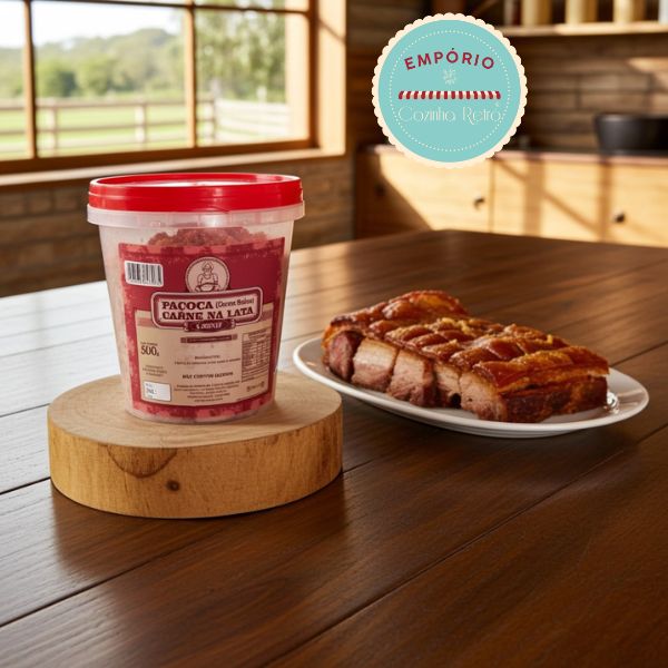 Paçoca de Carne na Lata Xavante 500g