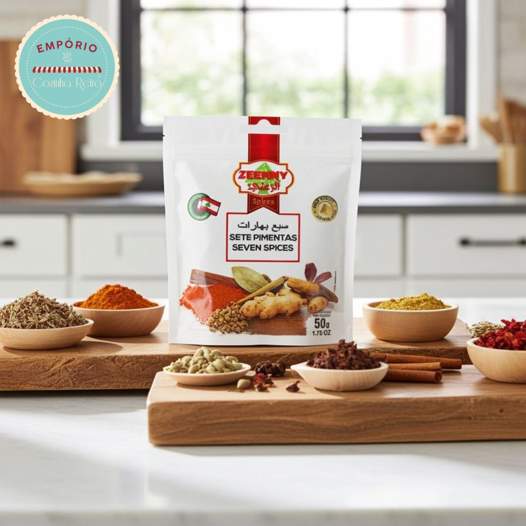 Sete Pimentas Zeenny 50 g- "Pimenta Síria"