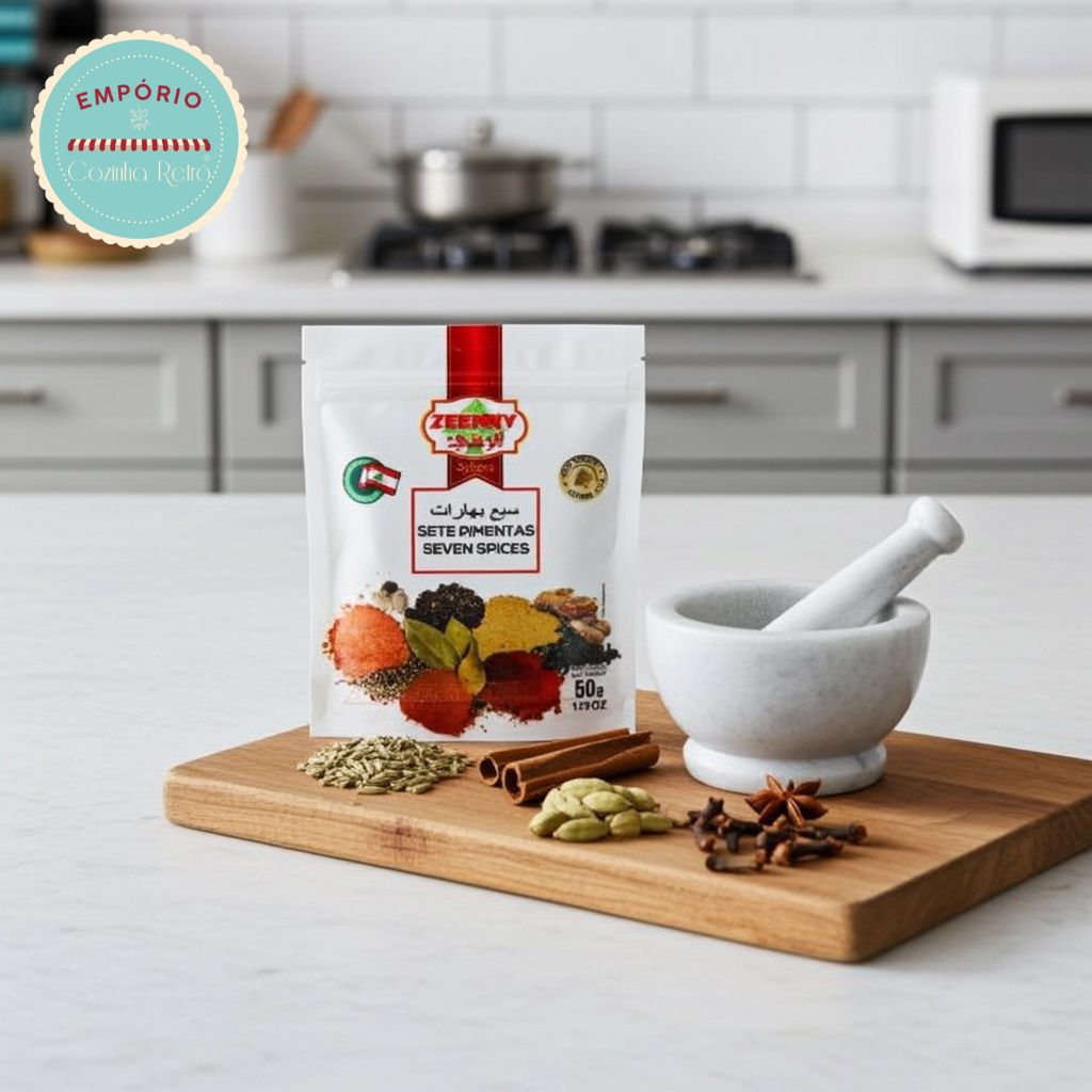 Sete Pimentas Zeenny 50 g- "Pimenta Síria"