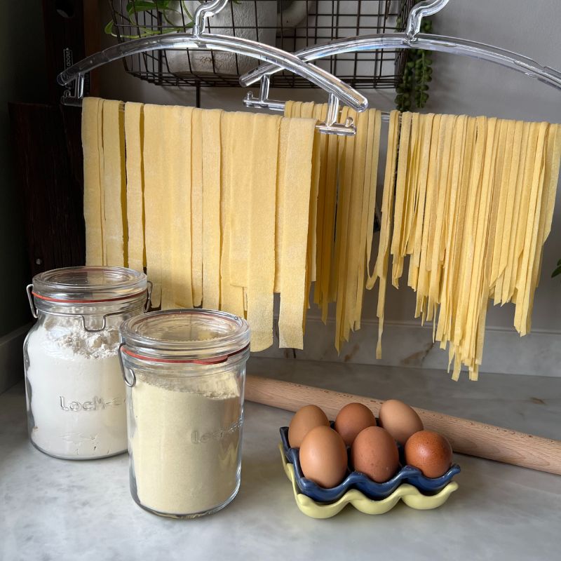 Porta Ovos de Cerâmica Cozinha Retrô - Amarelo Pastel