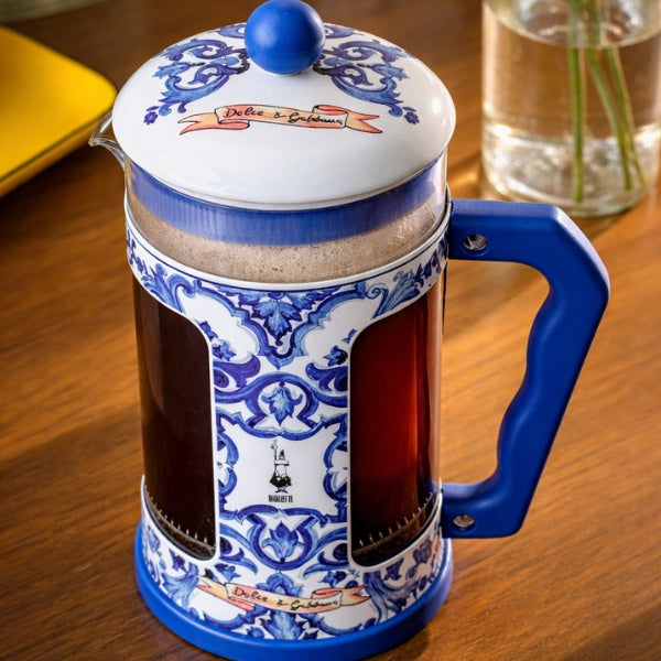 Cafeteira French Press Dolce&Gabbana Mediterranean Blue - 1 litro