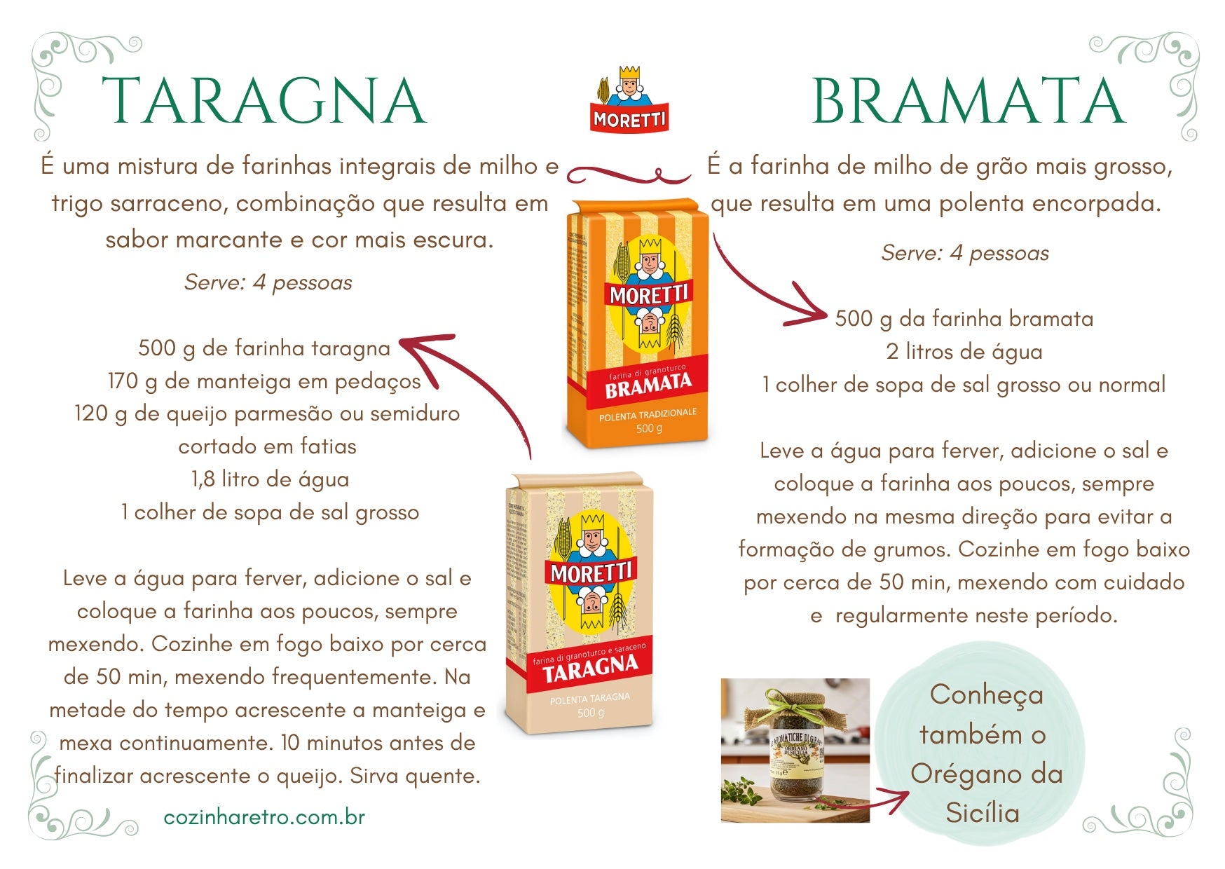 Polenta Bramata Moretti 500 g