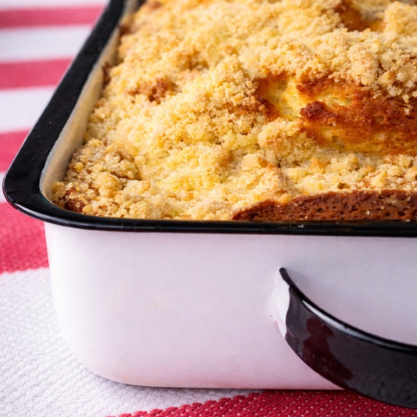 Travessa Esmaltada Branco G – 31 cm